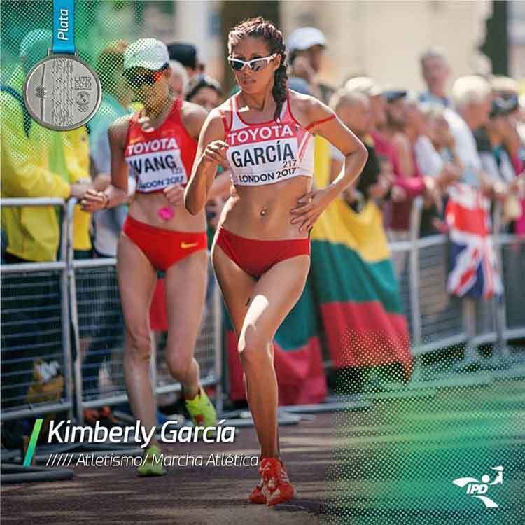Lima 2019 Peruvian Kimberly Garcia wins silver in the 20km walk