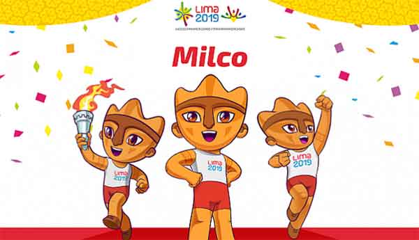 The Lima 2019 mascot “Milco” is inspired by the cuchimilco, small figurines made by the Chancay culture (1100 – 1450 AD). Milco is cheerful, optimistic and above all hospitable while at the same time representing Lima’s rich historical and cultural past.