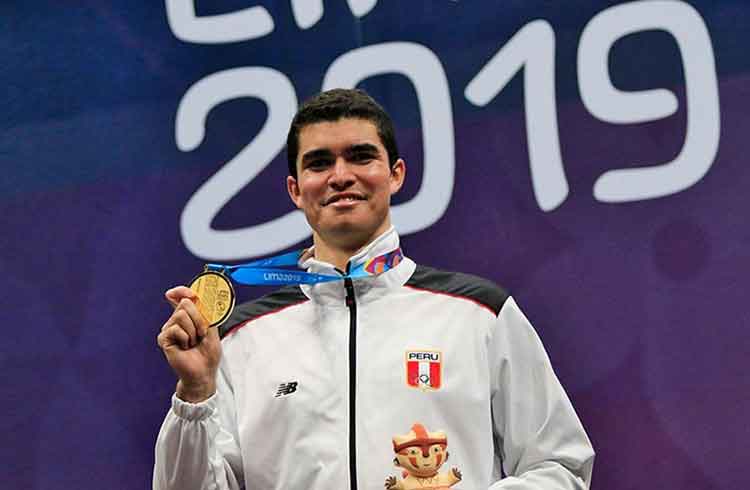 Lima 2019 Peruvian Diego Elias wins gold in squash