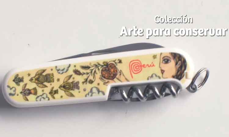 The pocketknife designed by Peruvian artist Fito Espinosa is part of the new Victorinox collection 