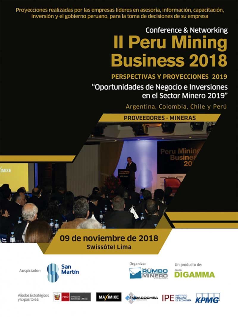 Peru Mining Business Conference 2018 - Flyer