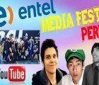 The Entel Media Fest, the largest YouTuber Festival in Latin America, is held in Lima in October 2017