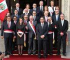 Peruvian President Pedro Pablo Kuczynski&#039;s new cabinet as of September 17, 2017; photo: Andina