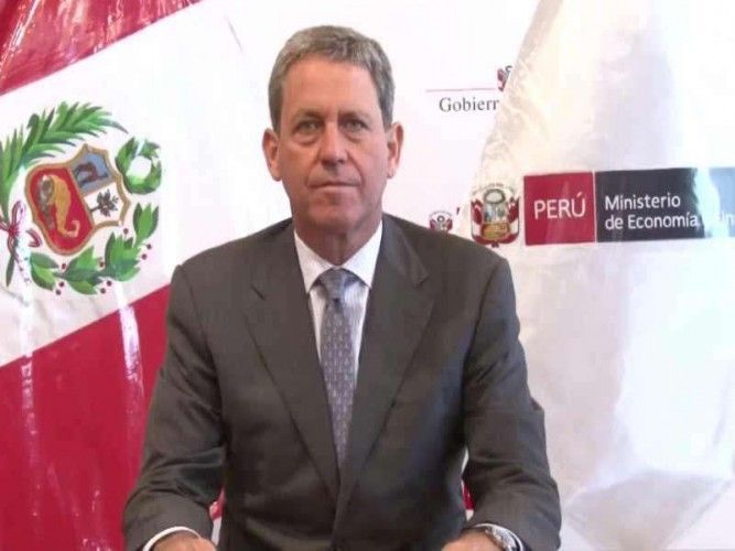 Alfredo Thorne, Peruvian Minister of Economy and Finance, resigned after losing a vote of confidence; photo: rpp