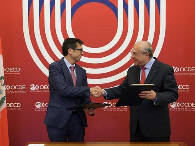 Peru signed the Convention on Combating Bribery of Foreign Public Officials in International Business Transactions (Anti-Bribery Convention) and the Convention on Mutual Administrative Assistance in Tax Matters; photo: OECD