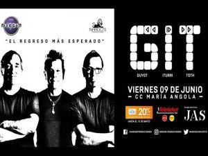 Argentine rock band GIT stops in Lima on their South America Tour