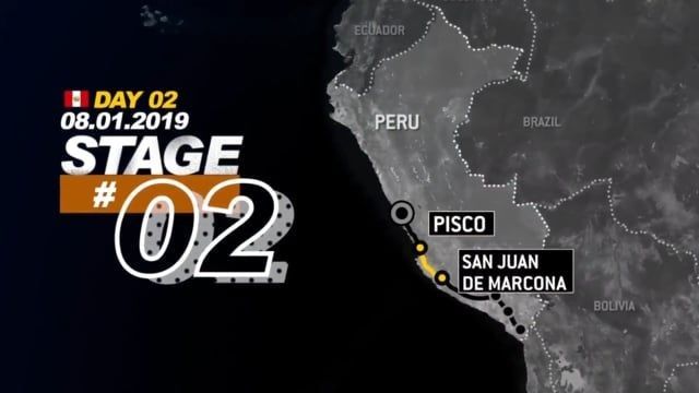 Stage 2 - Dakar Rally 2019 - Peru - Pisco to San Juan de Marcona (08.01.19)