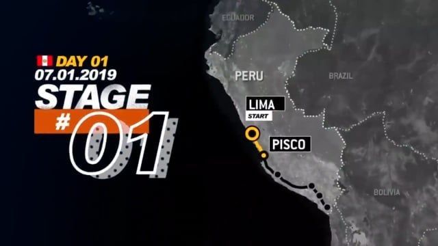 Stage 1 - Dakar Rally 2019 - Peru - Lima to Pisco (07.01.19)