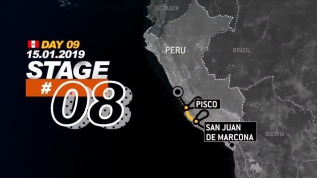 Stage 8 - Dakar Rally 2019 - San Juan de Marcona to Pisco (15.01.19)